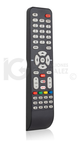 Compatible Con Pantalla Jvc Lk2019 Si32hs Smart Tv Atvio Tcl Lcd 6-519w49-ty04x Speler 55e4900fs Hkpro Netflix 06-519w49-c005x + 4 Pilas Divitech® Aaa MLM33303649 Controles remotos para TV