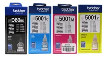 Comprar Kit De 4 Tintas Originales Brother -d60bk Bt5001 C M Y
