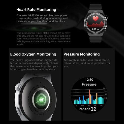 Reloj Inteligente Lemfo Hw3 Max De 1.35 Pulgadas Con Llamada