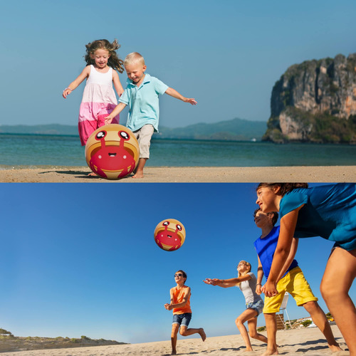 Scs Direct Aquamazing Pelota De Playa Gigante Resistente De