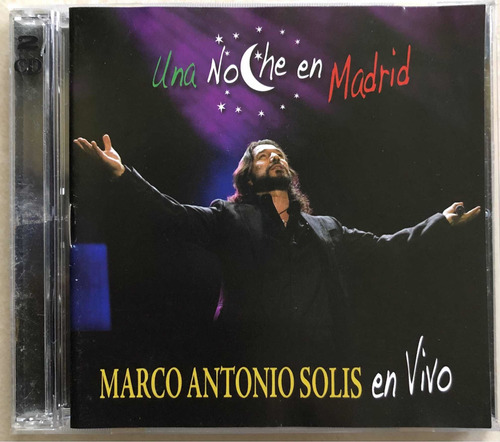 Marco Antonio Solis Cd+dvd Una Noche En Madrid En Vivo
