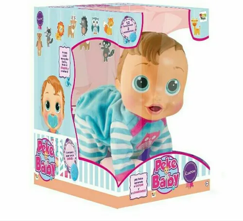 Mu eco Peke Baby Lucas Gatea Se Levanta Cosquillas 94727