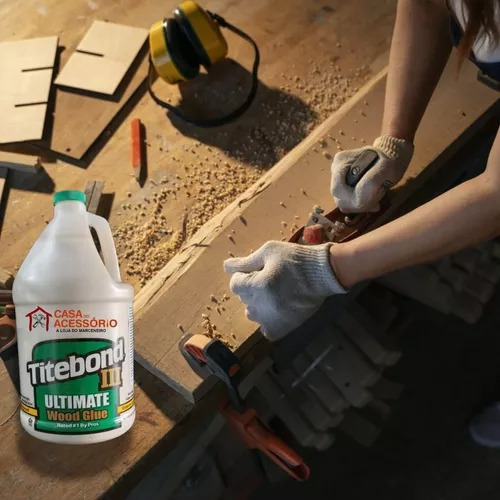 1 Cola Madeira Titebond Ultimate Iii Atóxica Wood Glue 4,2kg