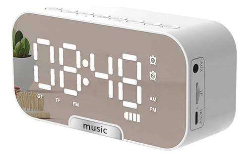 5 En1 Reloj Despertador Con Función De Reproductor De Música