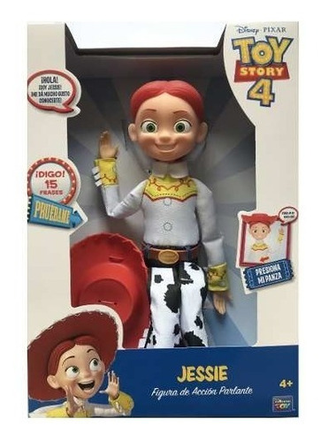 Muñeca Jessie Toy Story 4 Figura De Acción Habla Vaquera