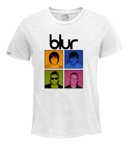 Camiseta Estampada Hombre Blur Banda Rock Metal Ink2