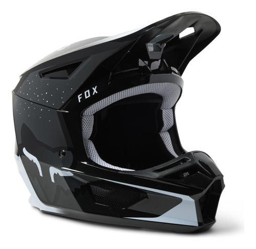 Casco Motocross Fox   V2 Vizen - Negro