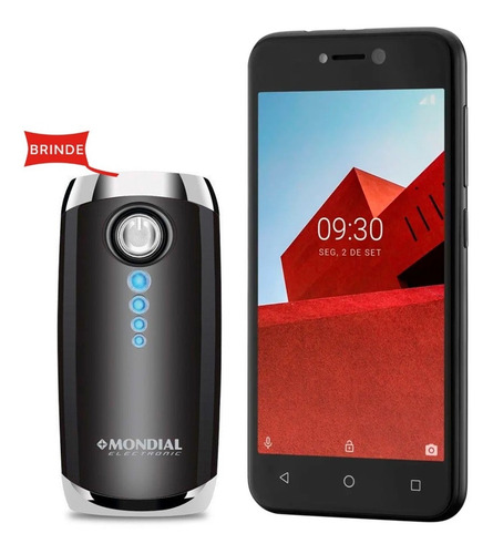Telefone Celular Smartphone Multilaser+ Bateria Extra Brinde