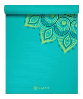 Tapete Yoga Gaiam Premium Pvc Mat Colchoneta 5mm Usa