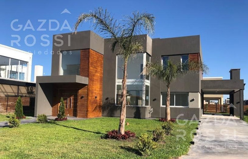 Imagen 2 de 30 de Moderna Propiedad 5 Ambientes Con Piscina A Estrenar En Lagos De Canning.