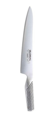 Imagen 2 de 3 de Cuchillo Medio Golpe Trinchar 21cm Global G-3 Japones Vlc