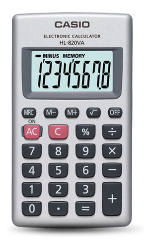Paquete 10 Calculadoras Portátil Casio Hl-820va Uofficeshop|