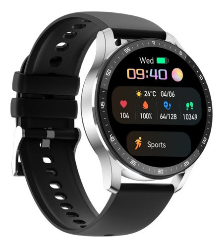 Reloj Monitor De Salud Con Auricular Bluetooth Fitness