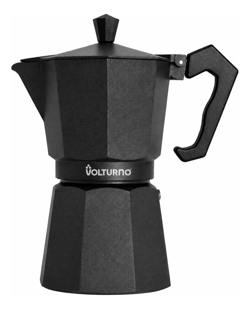 Cafetera Volturno Ebano 9 Pocillos Color Negro