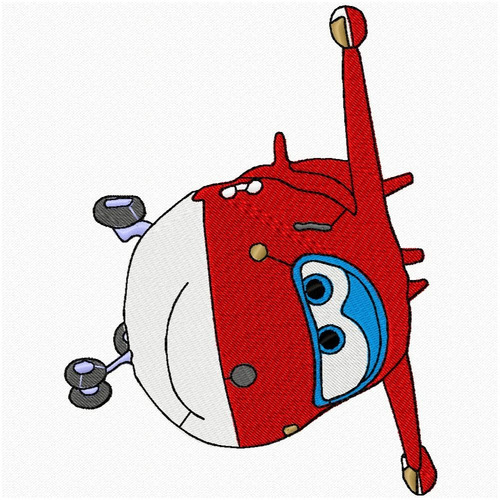 Matrizes De Bordado Bcf0033-1 Super Wings Jett Dizzy