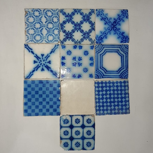 Imagen 6 de 10 de Antigua Colección 76 Azulejo Pas De Calais 7645