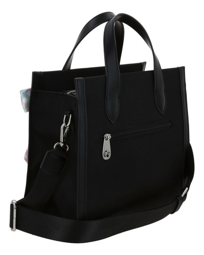Bolsa Satchel Barbie Gorett Br25018-c Color Negro