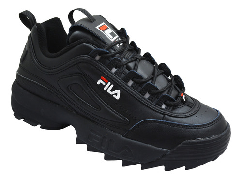Tenis Fila Disruptor Ii Premium 1fm00622-021 Blk/wht/blk Cab