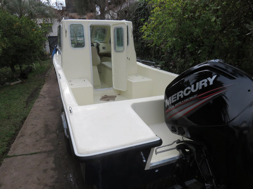 Imagen 7 de 15 de Lancha Tracker Cabinada Baader Track 780 Trabajo, Transporte