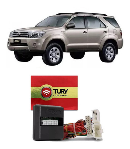 Alarme Tury Hilux 2016-2020 Dedicado Keyless Comfort 1.3 C