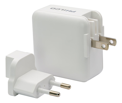 Cargador De Pared Super Rapido 65w Usb A Y Tipo C