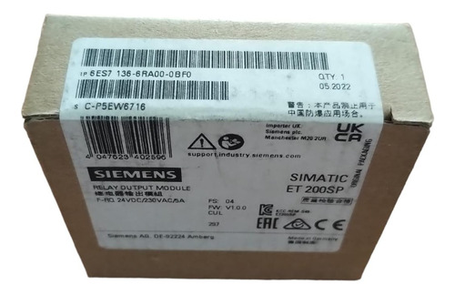 Siemens 6es7136-6ra00-0bf0