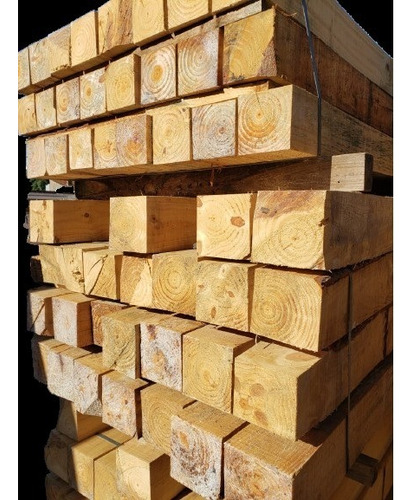 Poste Puntal Madera Pino Encofrado 3 X 3 X 3.05 Mts. Ms