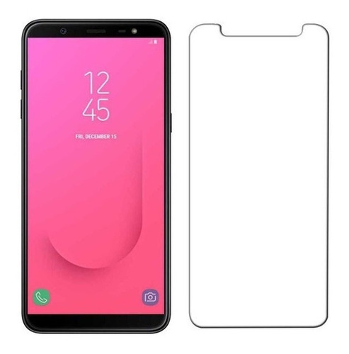 Película Vidro Simples Para Samsung Galaxy J8 2018