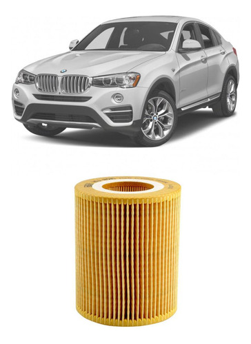 Filtro De Óleo Mann Bmw X4 Xdrive 28i 35i 2015-2018