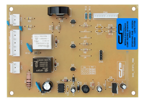 Modulo Compativel Placa Geladeira Electrolux Df38 41 45