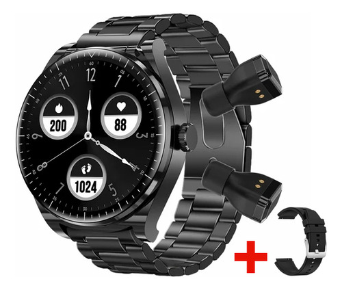 Reloj Inteligente Smart Watch Hombres Bluetooth Auriculares