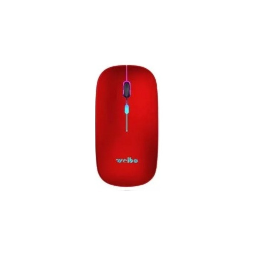 Mouse Óptico Inalámbrico Recargable Led Rgb 2.4ghz Rf-6800