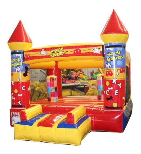 Imagen 2 de 3 de Brincolines Inflables Super Promo!!! Castillo 4mx3m Uso Rudo