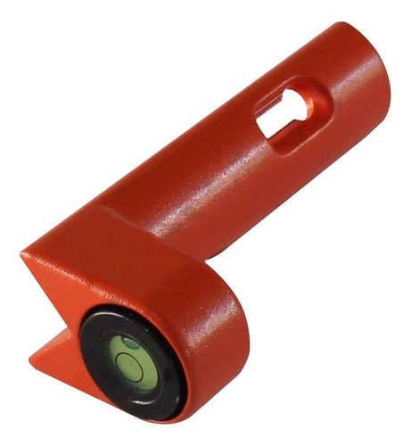 Nivel Burbuja Metalico Para Baston Baliza Geostore Rl04