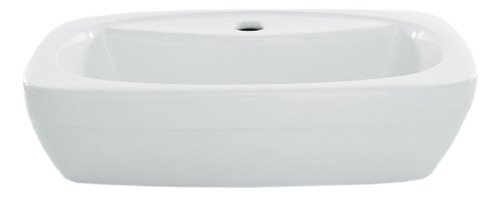 Cuba Pia Para Banheiro Lavabo Apoio Sobrepor 51cm Branco