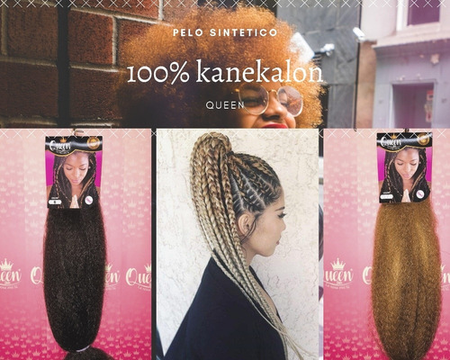 Pelo Sintético 100% Kanekalon Queen Hair