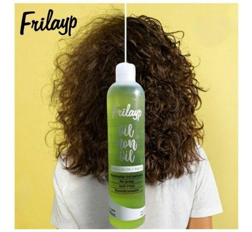 Imagen 3 de 3 de Oil Non Oil Modelador + Anti Frizz Frilayp X220cc