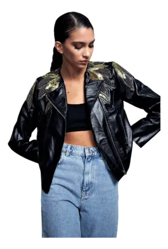 Chaqueta dorada cheap