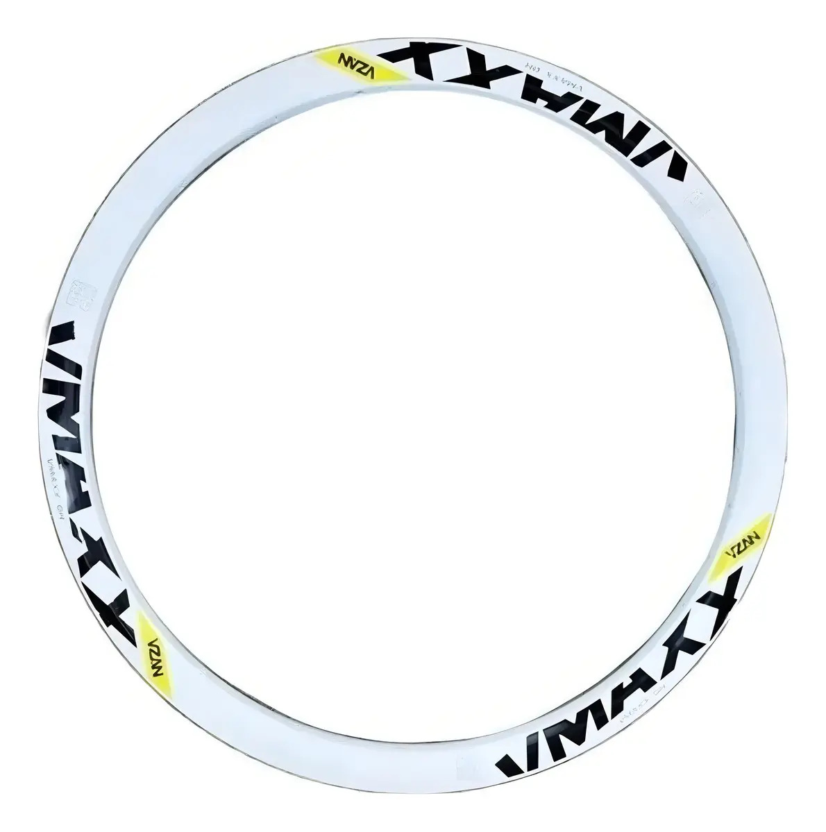 Aro 26 Vzan Vmaxx Dh Folha Dupla 36f Branco Freio A Disco