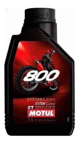 Óleo Motul 800 2t Offroad 1l Sintético (temos Caixa)