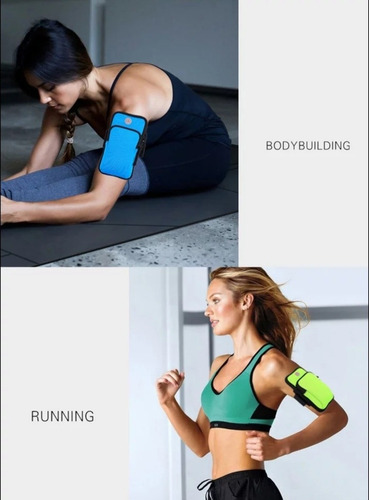 Imagen 3 de 5 de F Mini Bolso Deportivo Porta Celular Para Hacer Ejercicio Ne