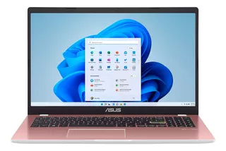 Asus Vivobook Go 15.6 Pentium N600 4gb 128gb Ssd W11 Rosa