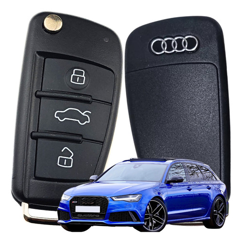 Carcasa Llave Control Audi A1 A3 A4 A6 Tts3 S4 Q5 Q7