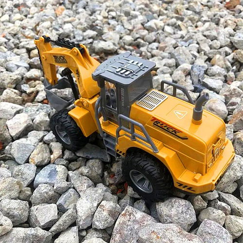2,4g Mini Vehículo De Construcción Con Excavador