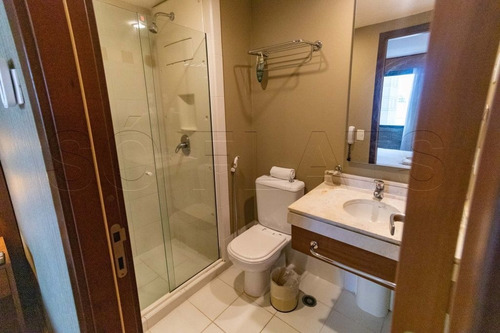 Imagem 9 de 15 de Flat Na Av. Ibirapuera, Prox Ao Metro Eucaliptos E Ao Shopping Ibirapuera - Sf31365