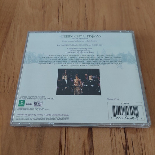 Cd Canciones De Navidad José Carrera Y Plácido Domingo