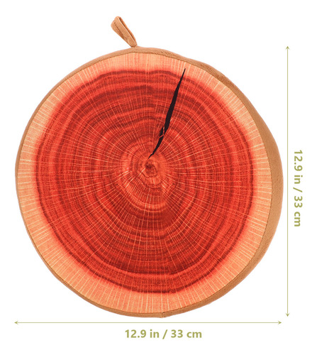 Cojín De Felpa De Madera 3d De 33 Cm Para Decoración Del Hog
