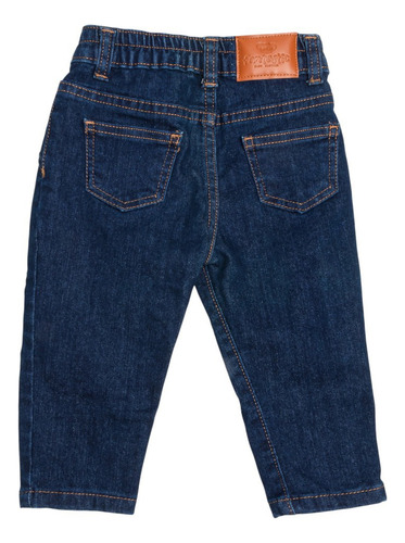 Pantalón De Mezclilla Fantastic Bebés Con Elástico