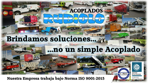 Imagen 10 de 11 de Acoplado Volcador Bilateral Para 3/4 Tn. (vo1003)