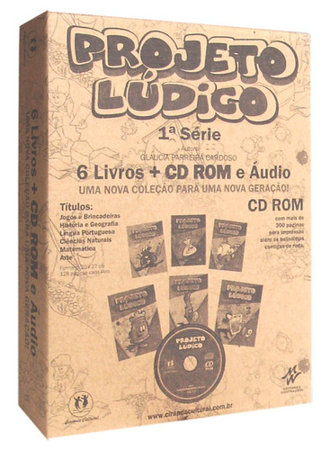 Projeto lúdico, de Parreira Cardoso, Gláucia. Série Projeto lúdico Ciranda Cultural Editora E Distribuidora Ltda., capa mole em português, 2007